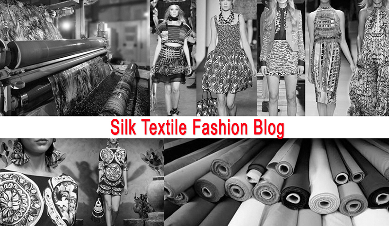 silk textile fashion blog